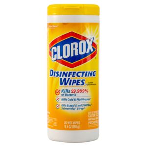 Clorox 35-Piece Citrus Blend Scent Multi-Surface Disinfecting Wipes 258g